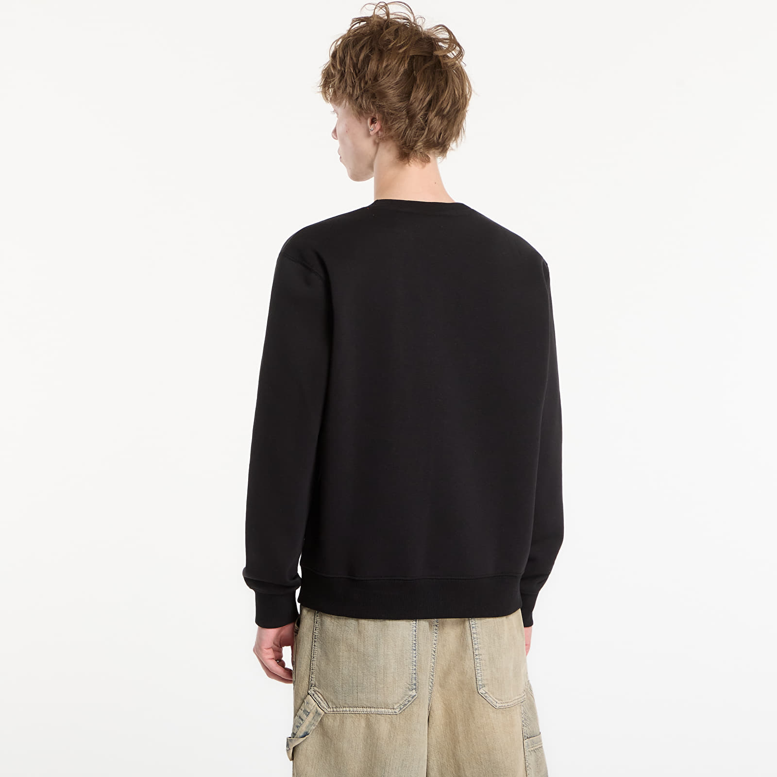 Vyriški džemperiai Alpha Industries Basic Hoody Small Logo II Black