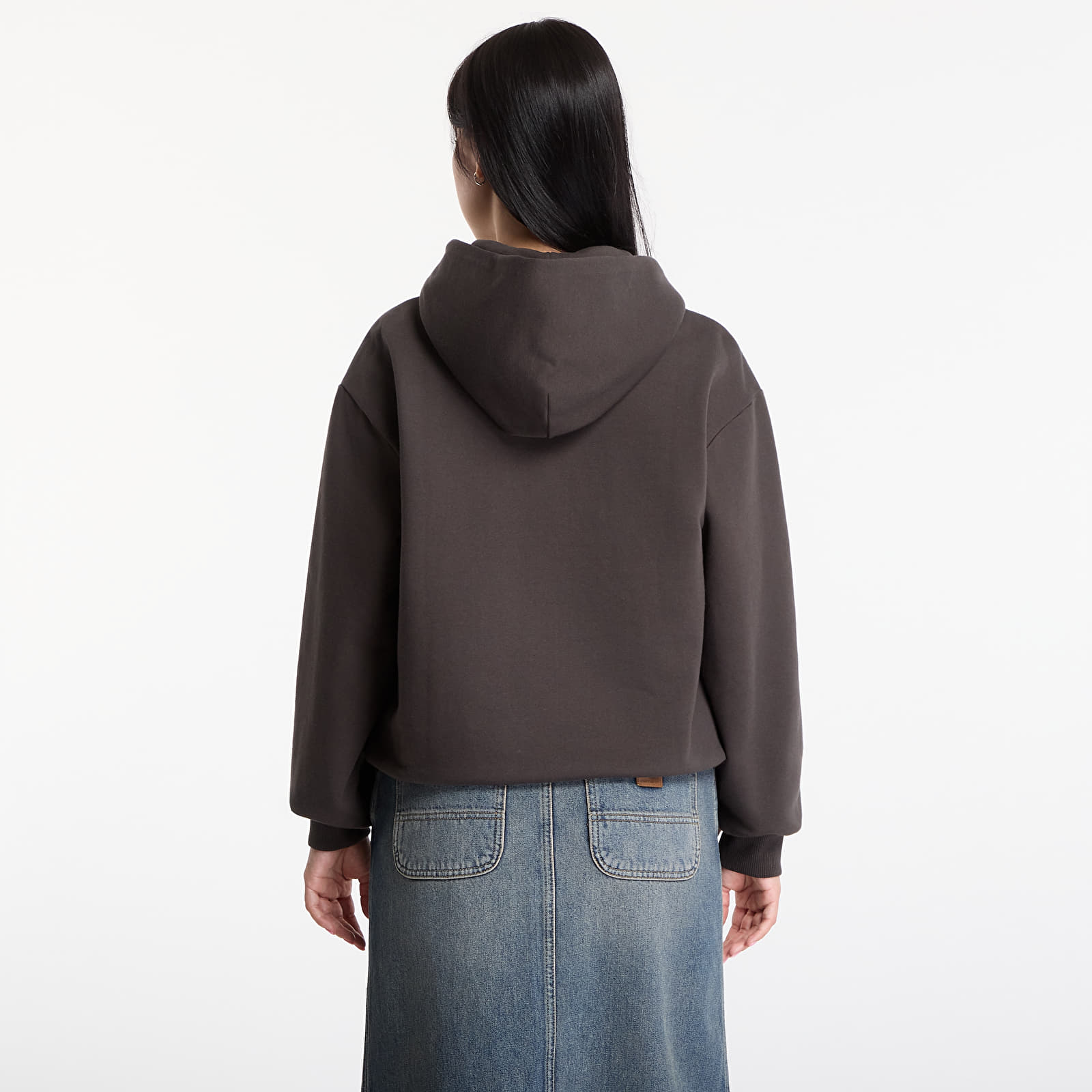 Moletons e blusas de moletom Vans Oval Logo Relaxed Pullover Faded Black