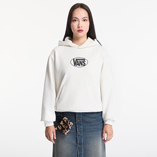 Sweatshirt Vans Oval Logo Relaxed Pullover Marshmallow