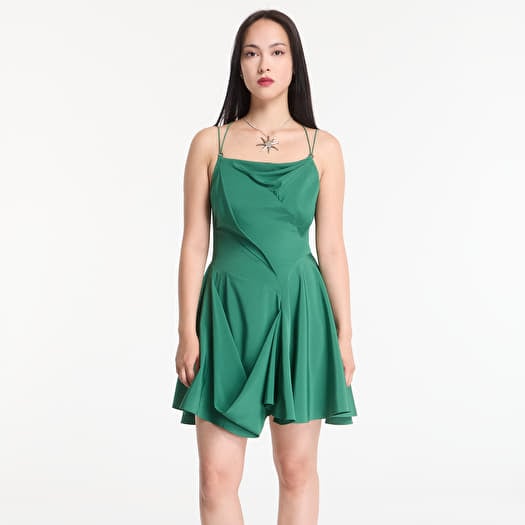 AllSaints Claire Mini Dress Apple Green