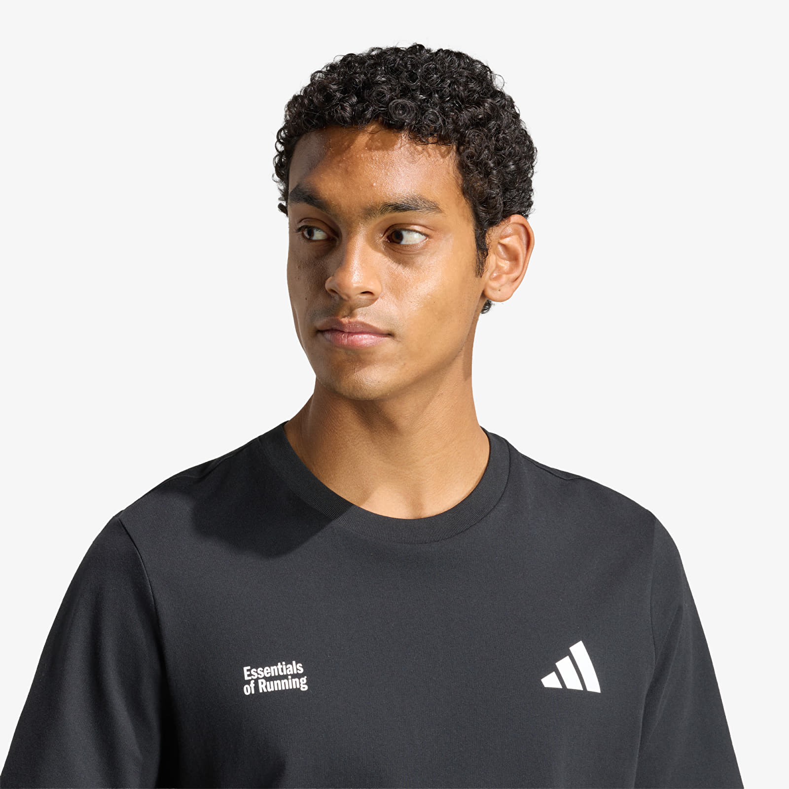 Tricouri bărbați adidas M Run Ess G T Black