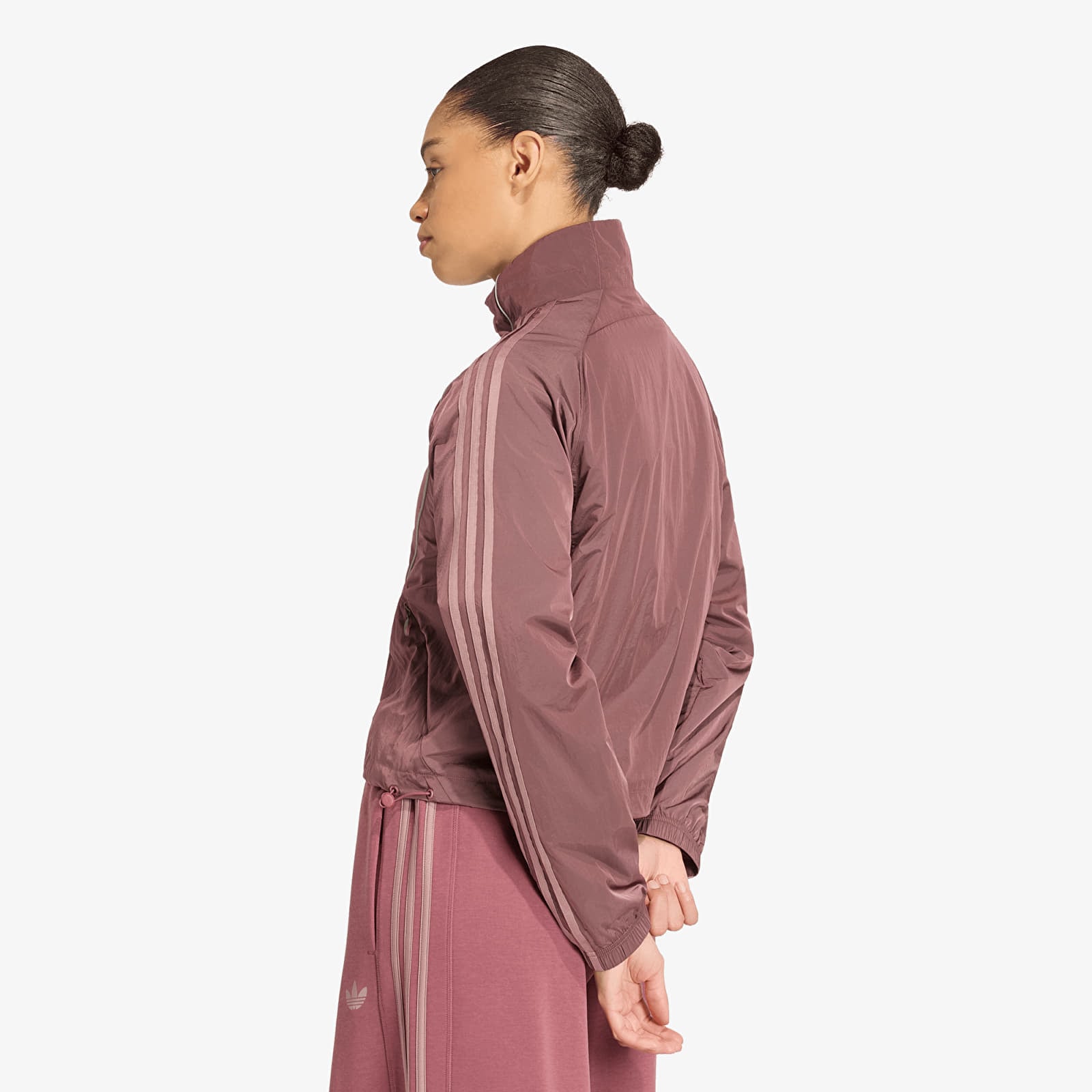 Kurtki damskie adidas Teamgeist Tracktop Quiet Crimson/ Reflective Silver/ Wonder Oxide