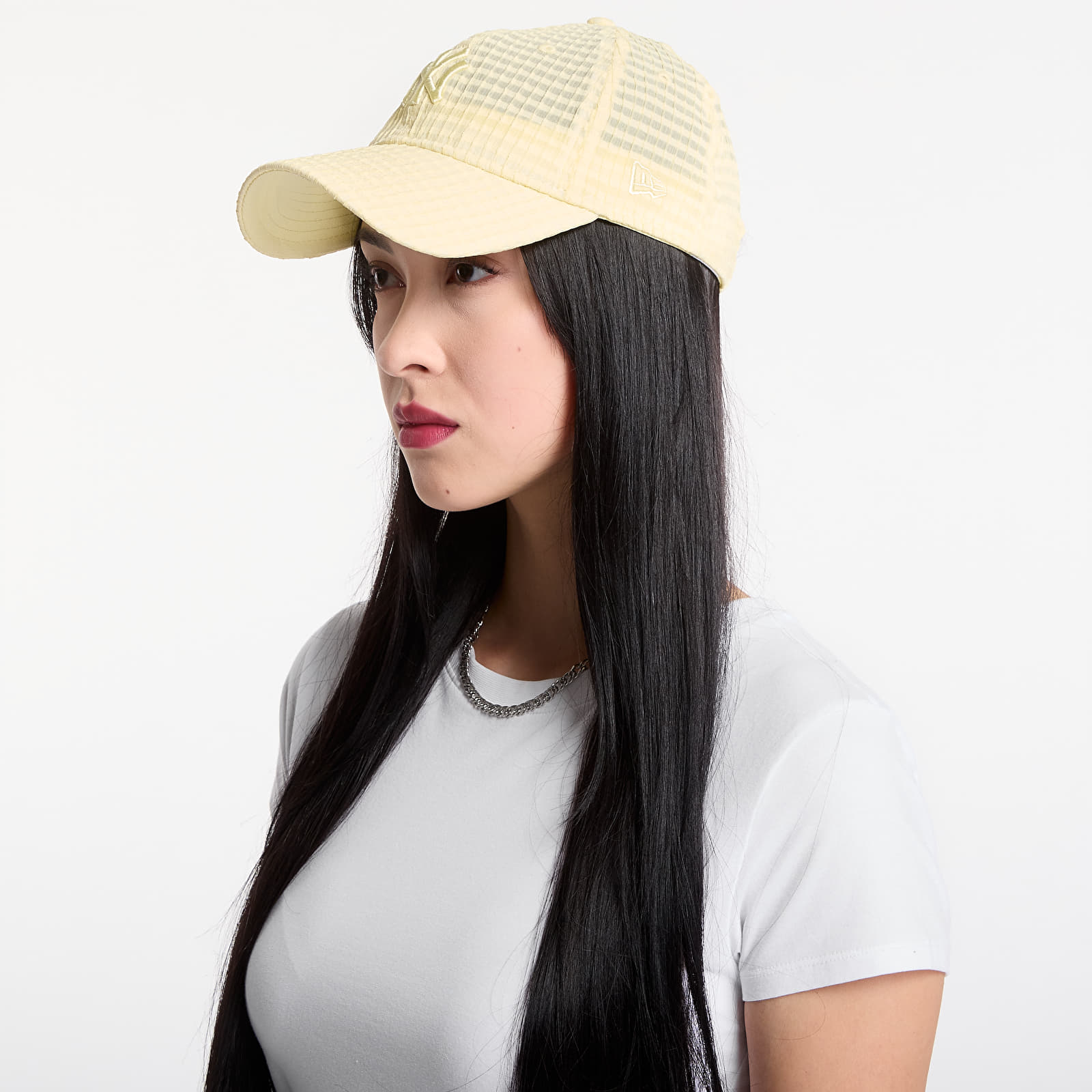 Cappellini da uomo New Era 9TWENTY Seersucker New York Yankees PYE