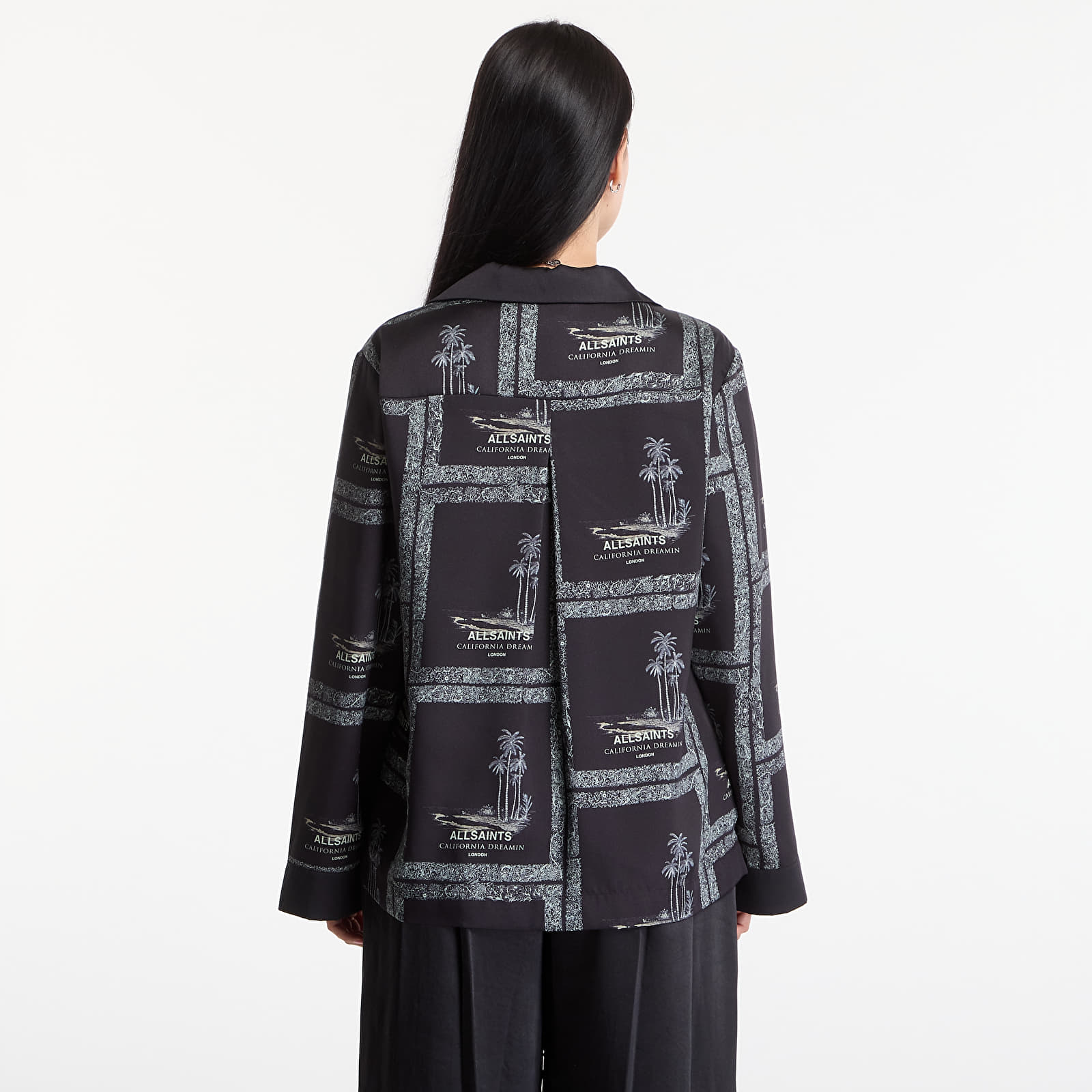 Shirts AllSaints Lettie Shirt Waimea Black