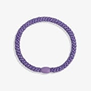 KKNEKKI Hair Tie Slim Lillac Glitter