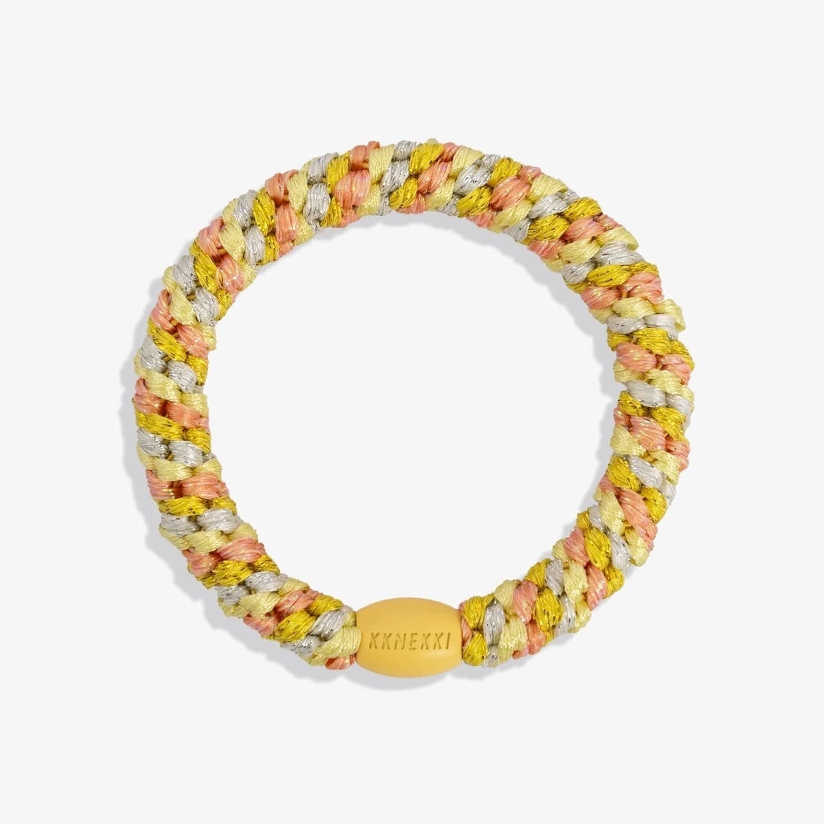 Andere accessoires KKNEKKI Hair Tie Mix Yellow Peach Glitter