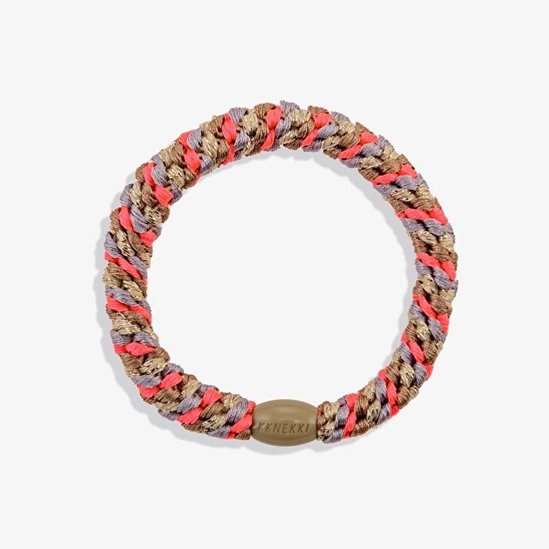 KKNEKKI Hair Tie Mix Nougat Neon Pink