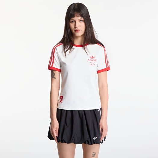 T-shirt adidas x Coca Cola 3 Stripes Tee Core White