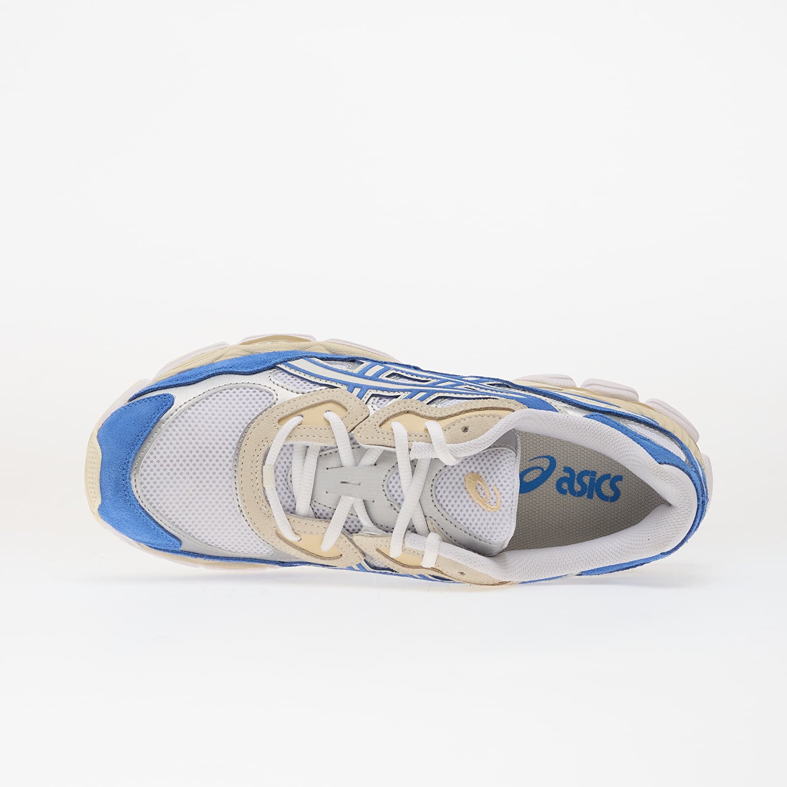 Turnschuhe und Schuhe für Männer Asics Gel-Nyc White/ Blue Coast