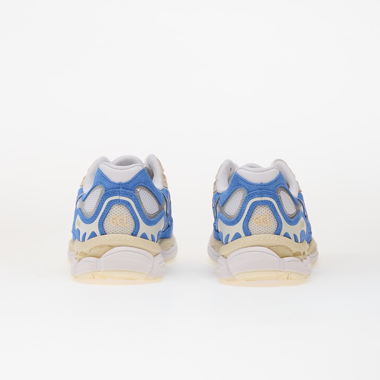 Turnschuhe und Schuhe für Männer Asics Gel-Nyc White/ Blue Coast