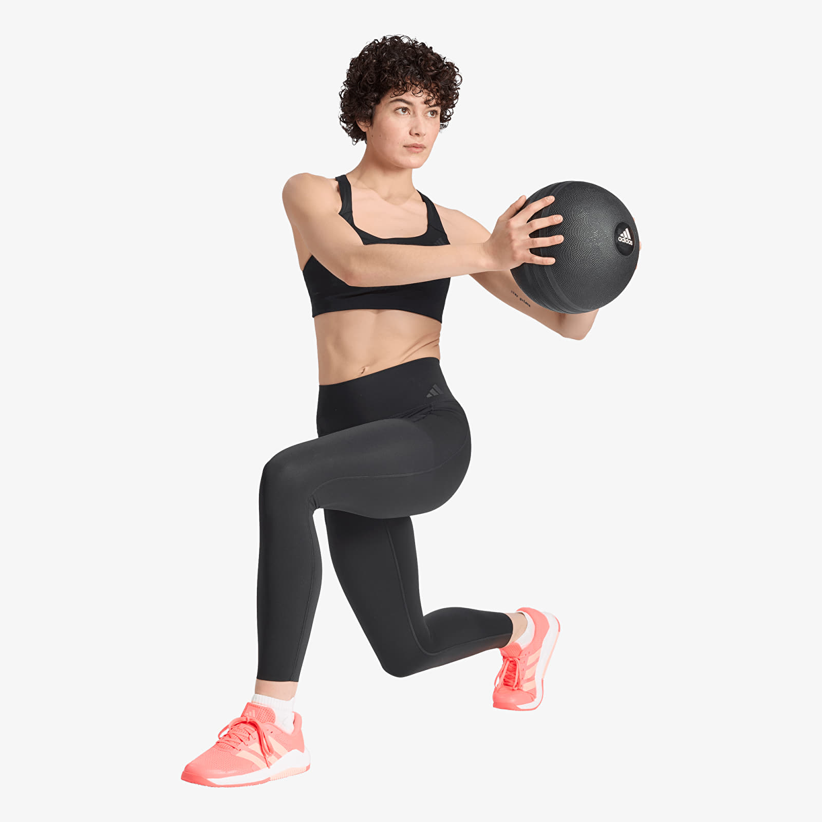 Leggings femme adidas Optimé Contour Workout Full Length Leggings Black