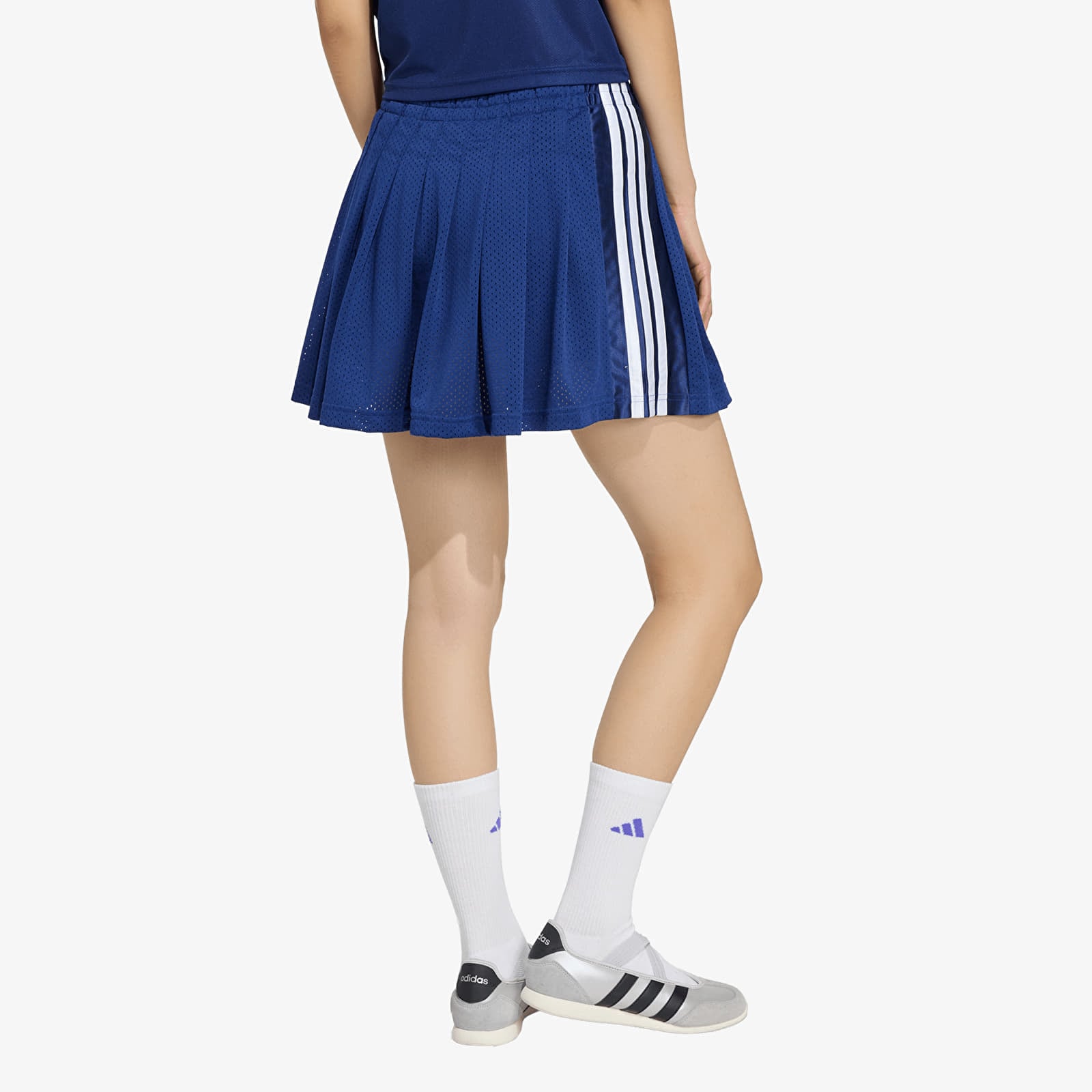 Saias de mulher adidas Stadium 2in1 Skirt Dark Blue