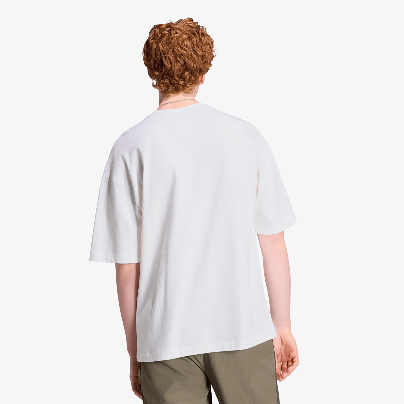 Men's T-shirts adidas Camo Tee Tongue Label White