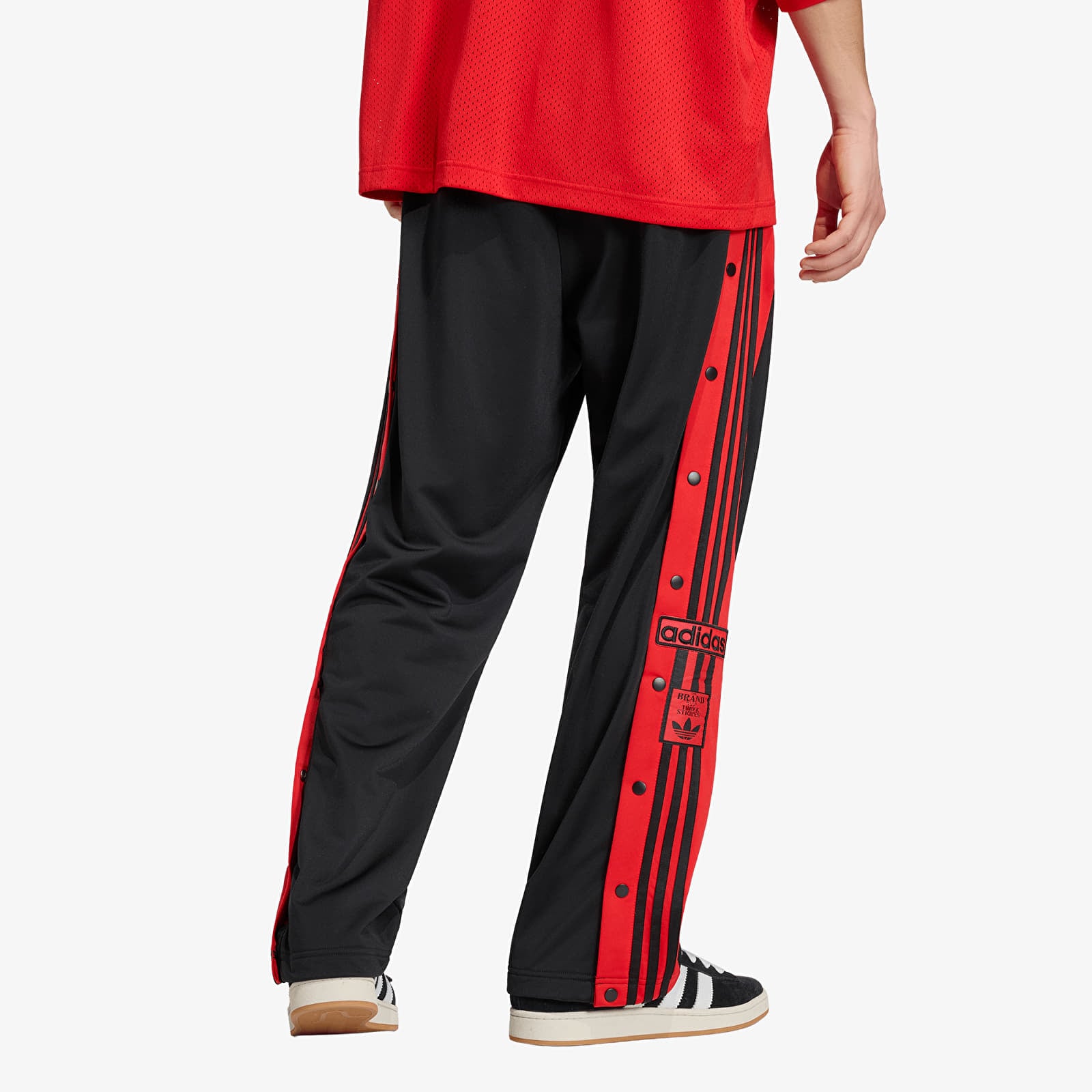 Herren-Sweatpants adidas Adibreak Classic Track Pants Black/ Vivid Red