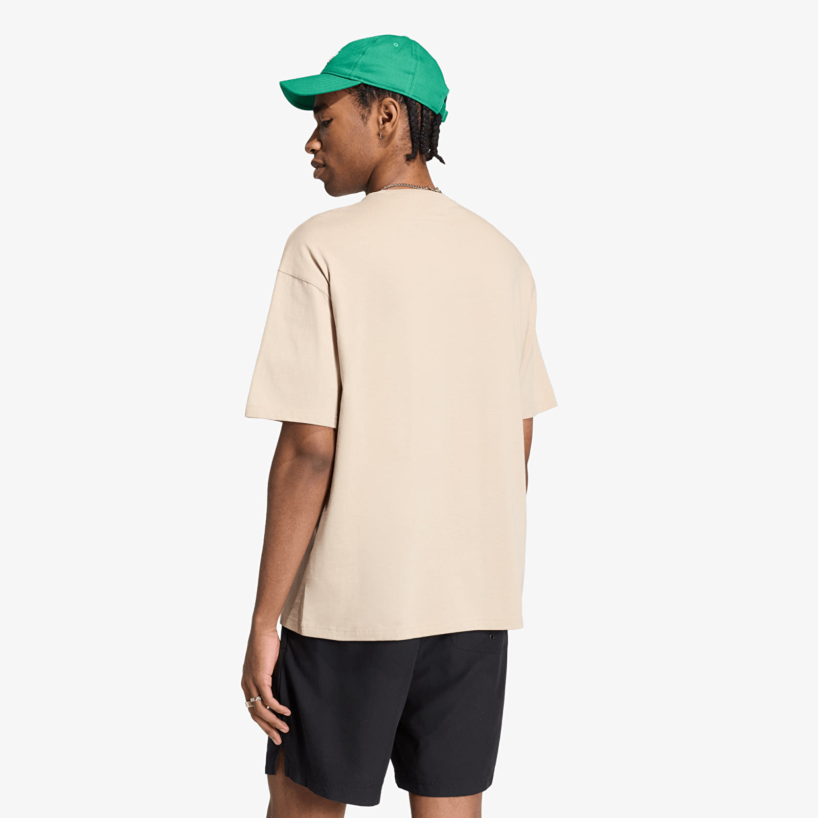 T-shirts adidas Trefoil Essentials Loose Dropped Shoulder T-Shirt Khaki Three