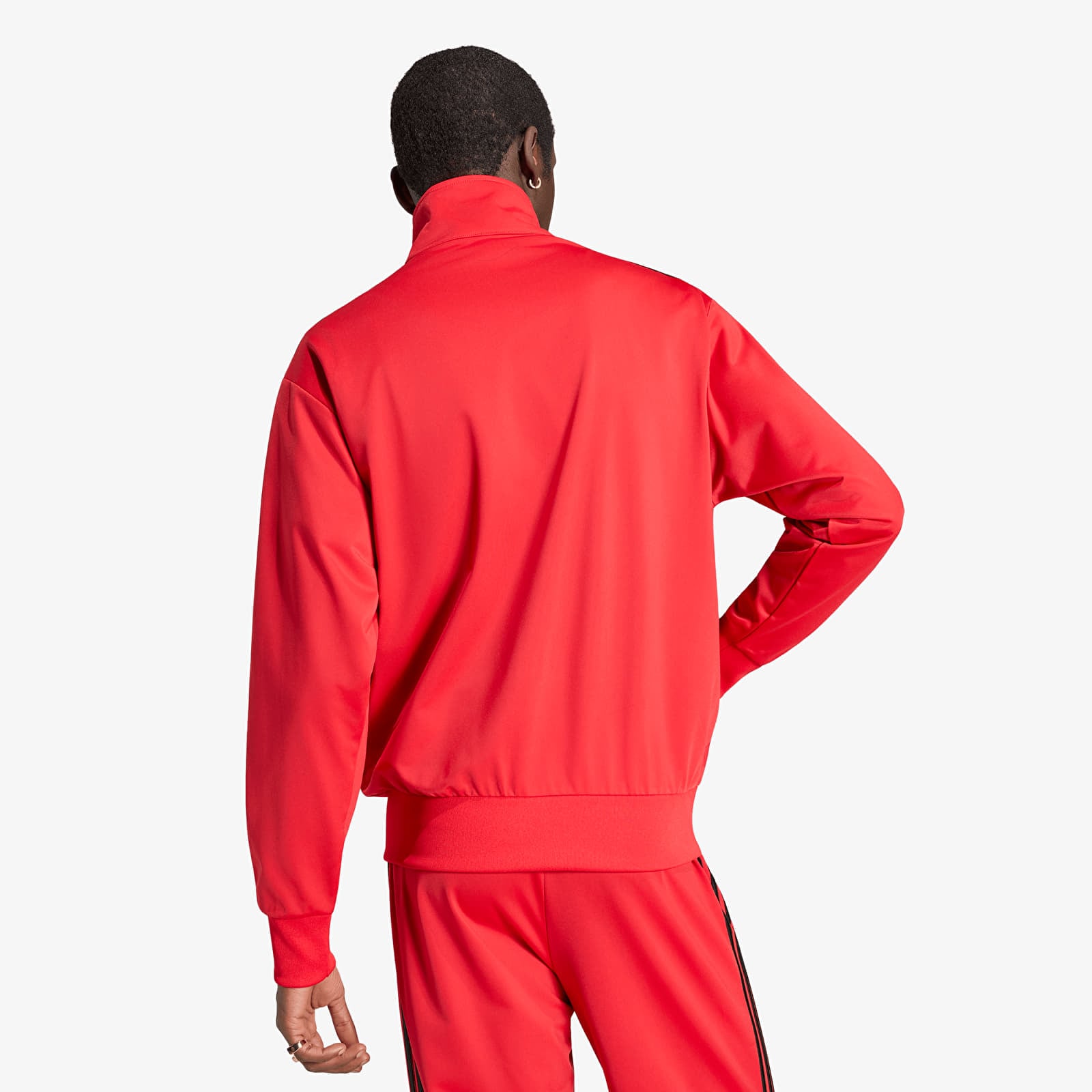 Men's sweatshirts adidas Firebird Track Jacket Vivid Red