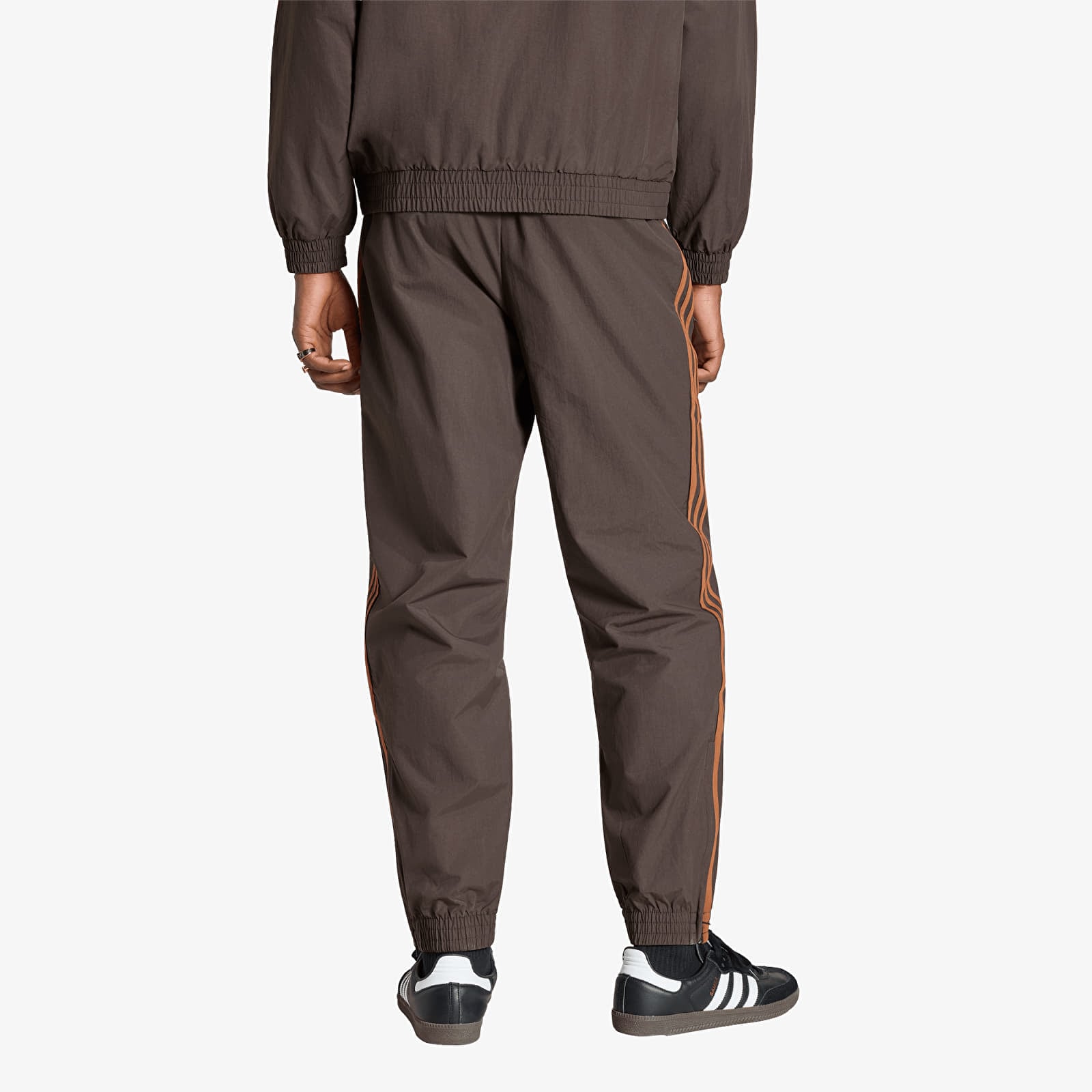 Nadrágok adidas Firebird Woven Pants Aurora Coffee