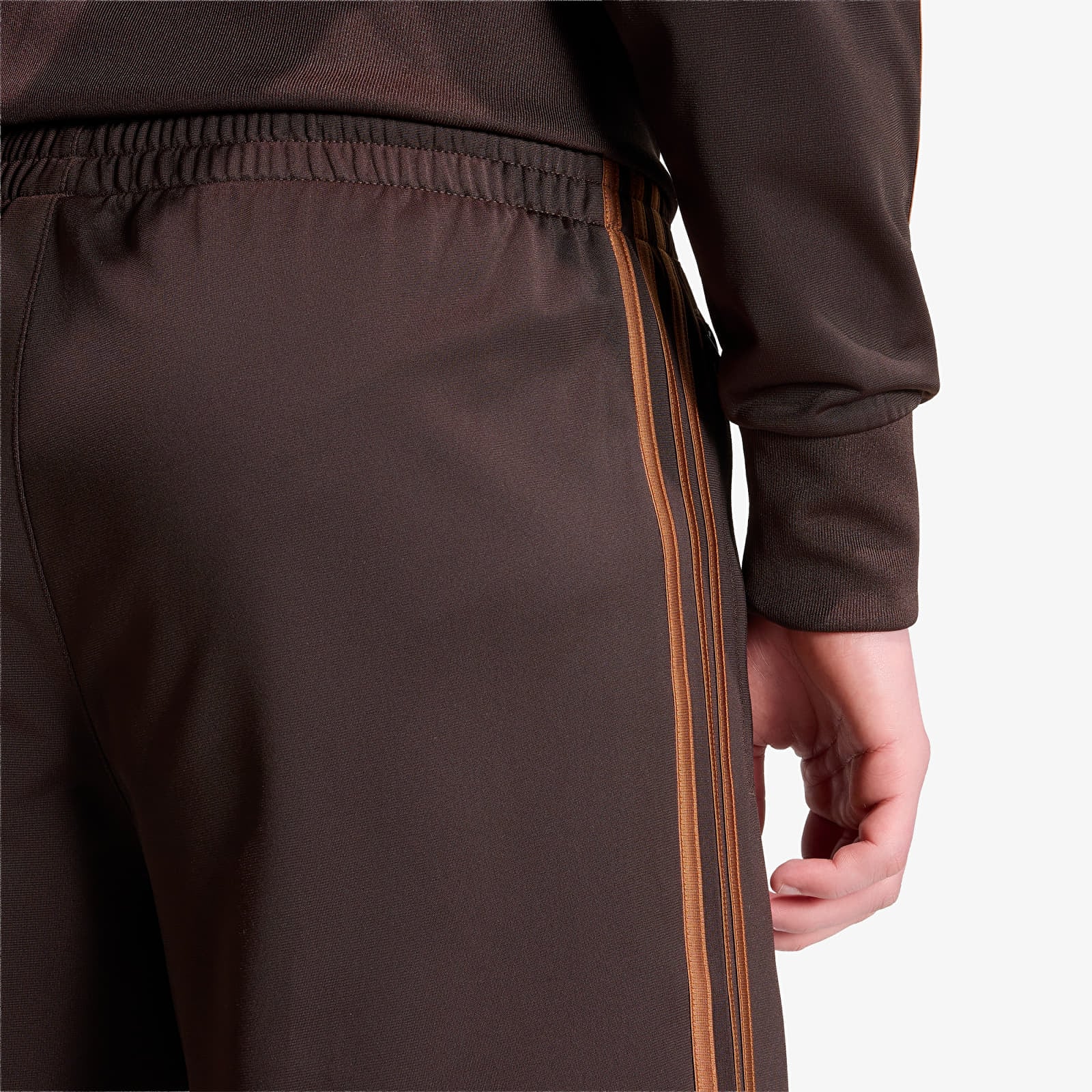 Shorts homme adidas Firebird Shorts Aurora Coffee/ Dusky Bronze