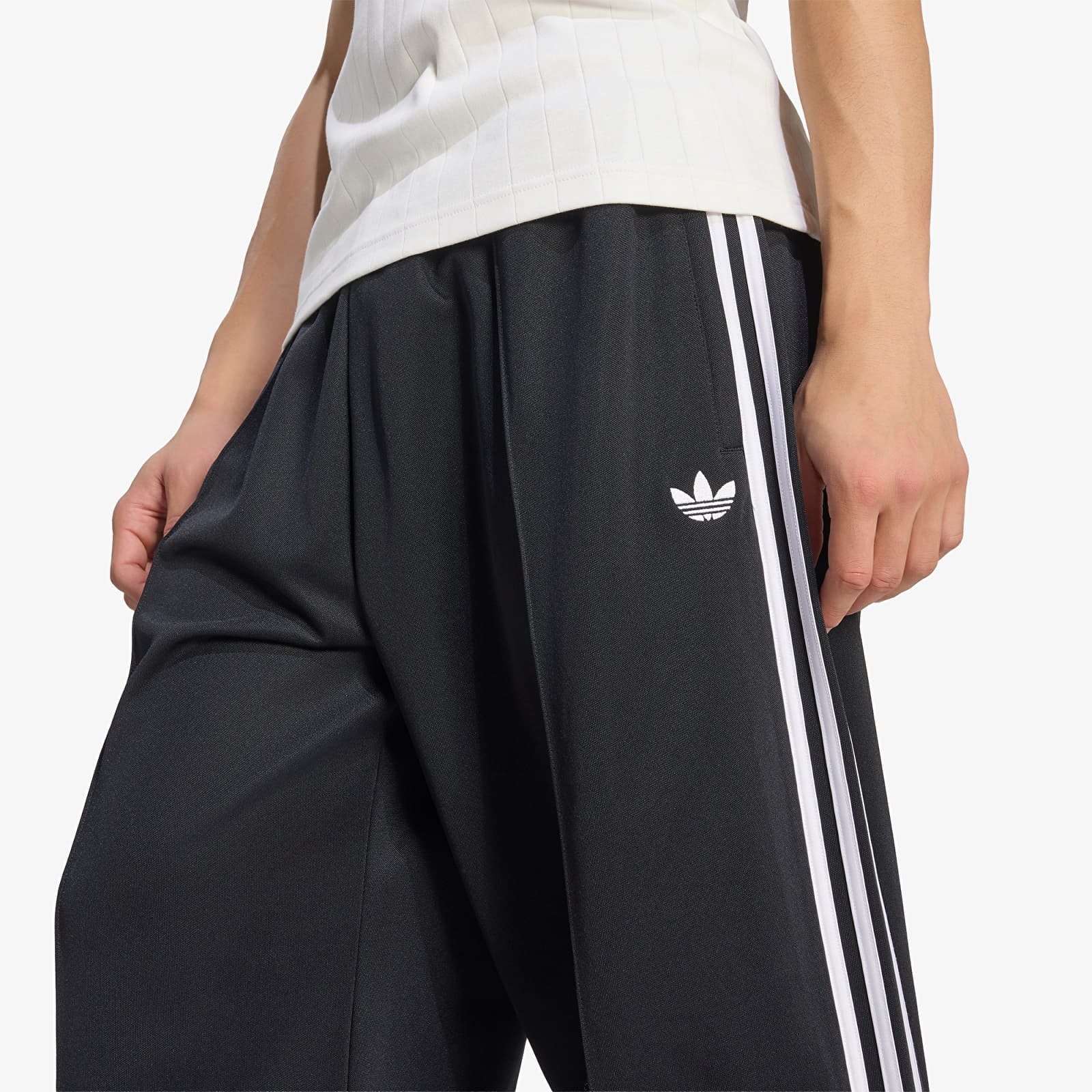Чоловічі штани adidas Oversized Track Trousers Black