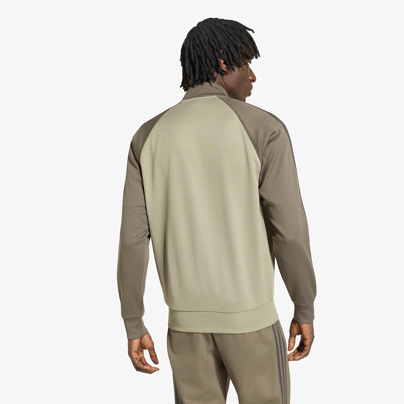 Miesten takit adidas SST Track Top Silver Pebble