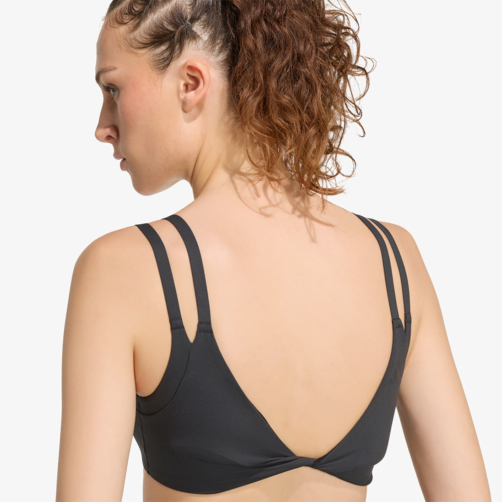 Soutien-gorge  adidas Optimé Workout Reversible Twist Light Support Bra Black
