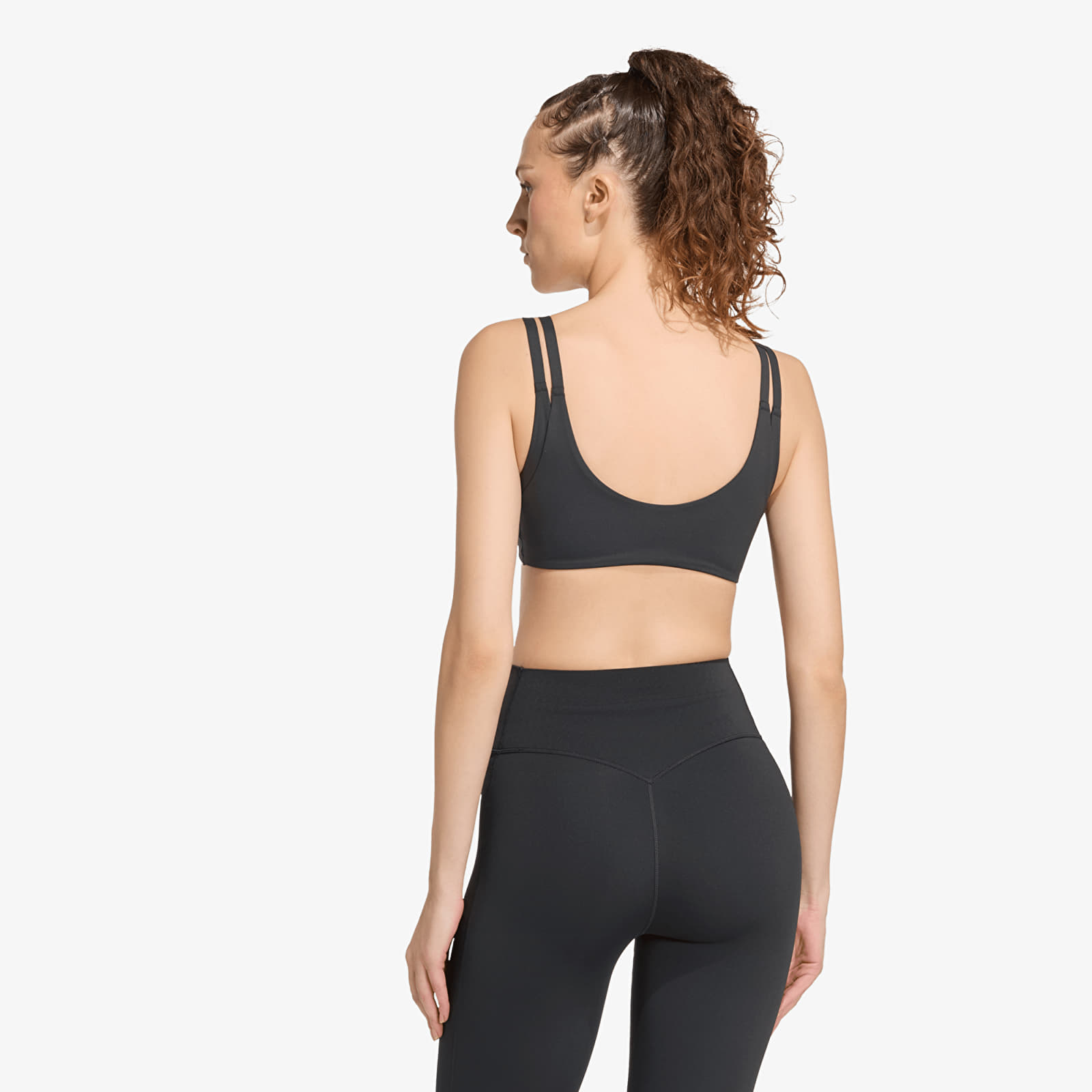 Soutien-gorge  adidas Optimé Workout Reversible Twist Light Support Bra Black