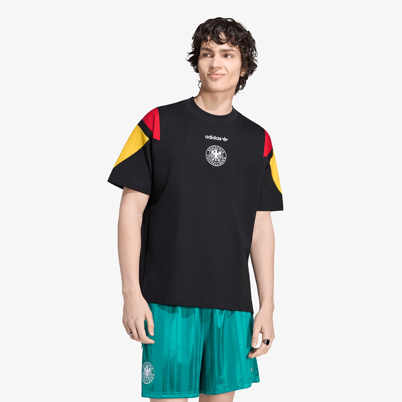 T-shirts homme adidas Germany EQT Tee Black