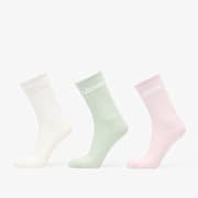 Vans Rox Classic Crew Socks Green/ Pink/ White