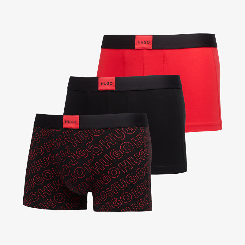 Boxers Hugo Boss Trunk Trp Galaxy Des Black/ Red