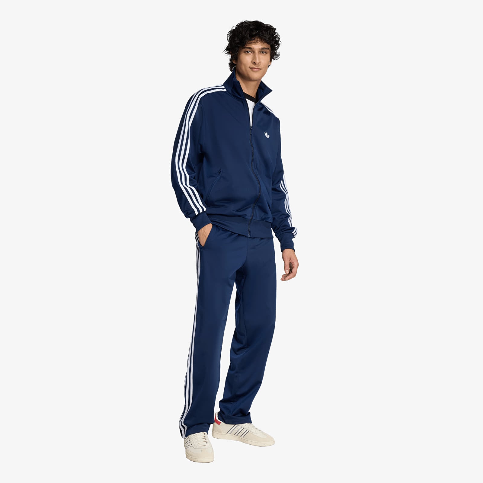 Felpe con cappuccio uomo adidas Firebird Track Top Night Indigo