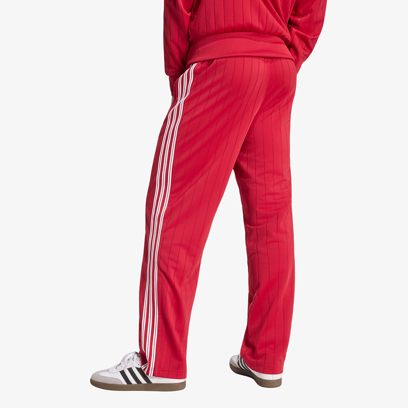 Träningsbyxor för män adidas Firebird Drop Needle Track Tracksuit Bottoms Team Victory Red