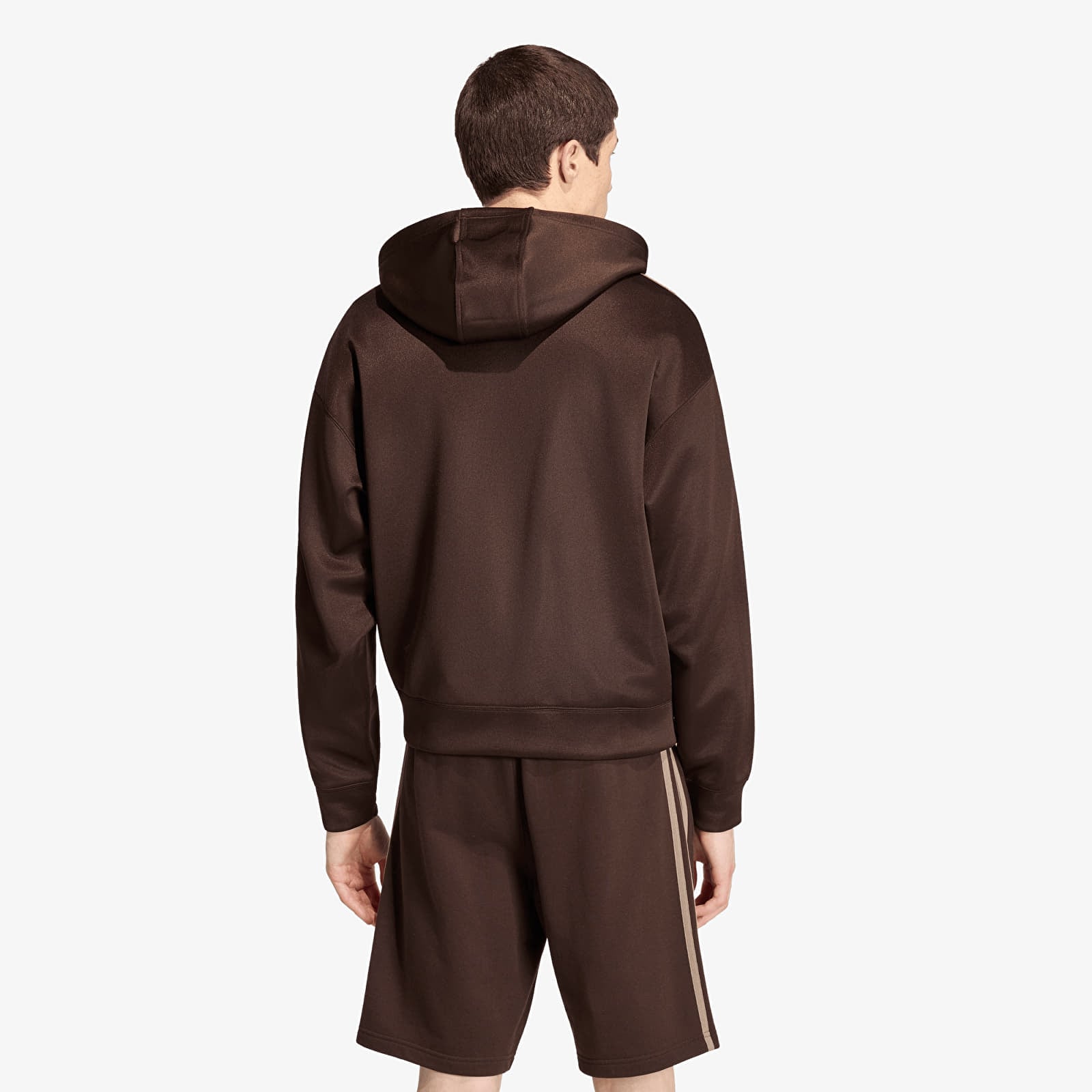 Мужские худи adidas Adicolor Spacer Oversized Hoodie Aurora Coffee