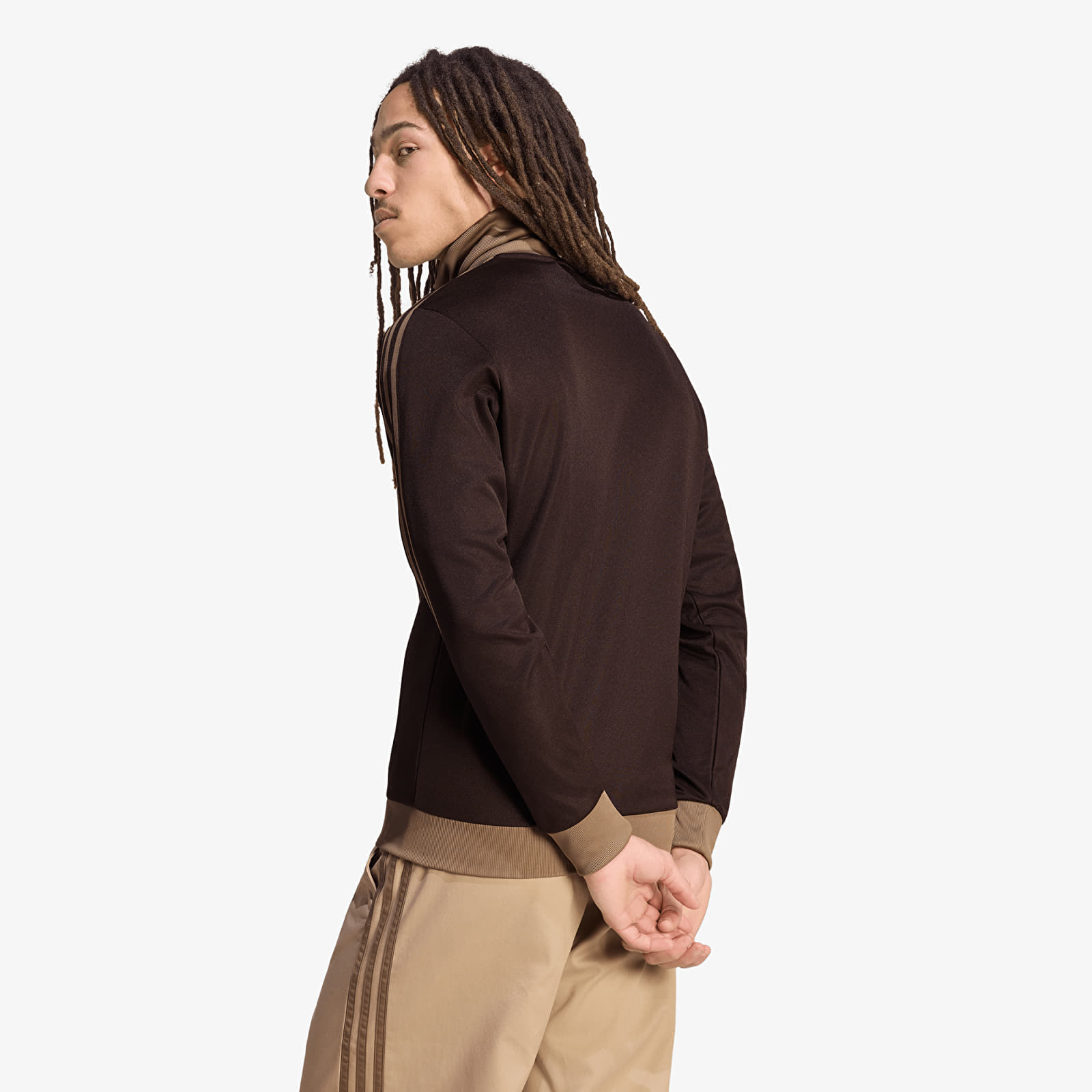 Sweats à capuche homme adidas Classic Track Top Aurora Coffee