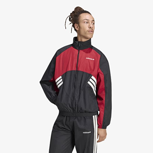 Jakk adidas Cutline Tracktop Black/ Team Victory Red