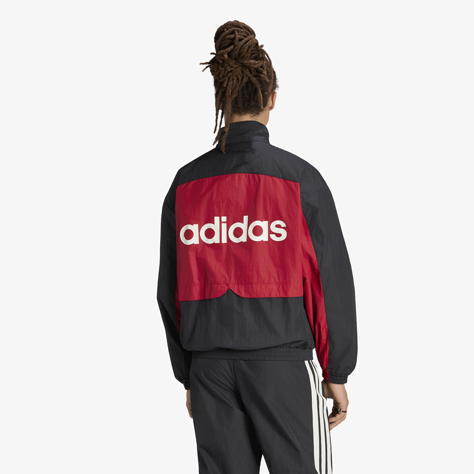 Giacche da uomo adidas Cutline Tracktop Black/ Team Victory Red