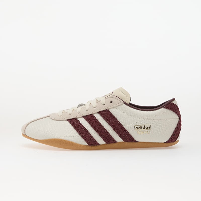 adidas Tokyo Off White/ Maroon/ Gum 3
