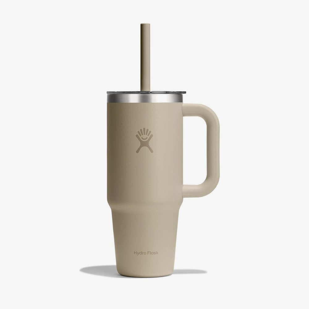 Cupe termice Hydro Flask 710 ml  Travel Tumbler Clear Lid Oat