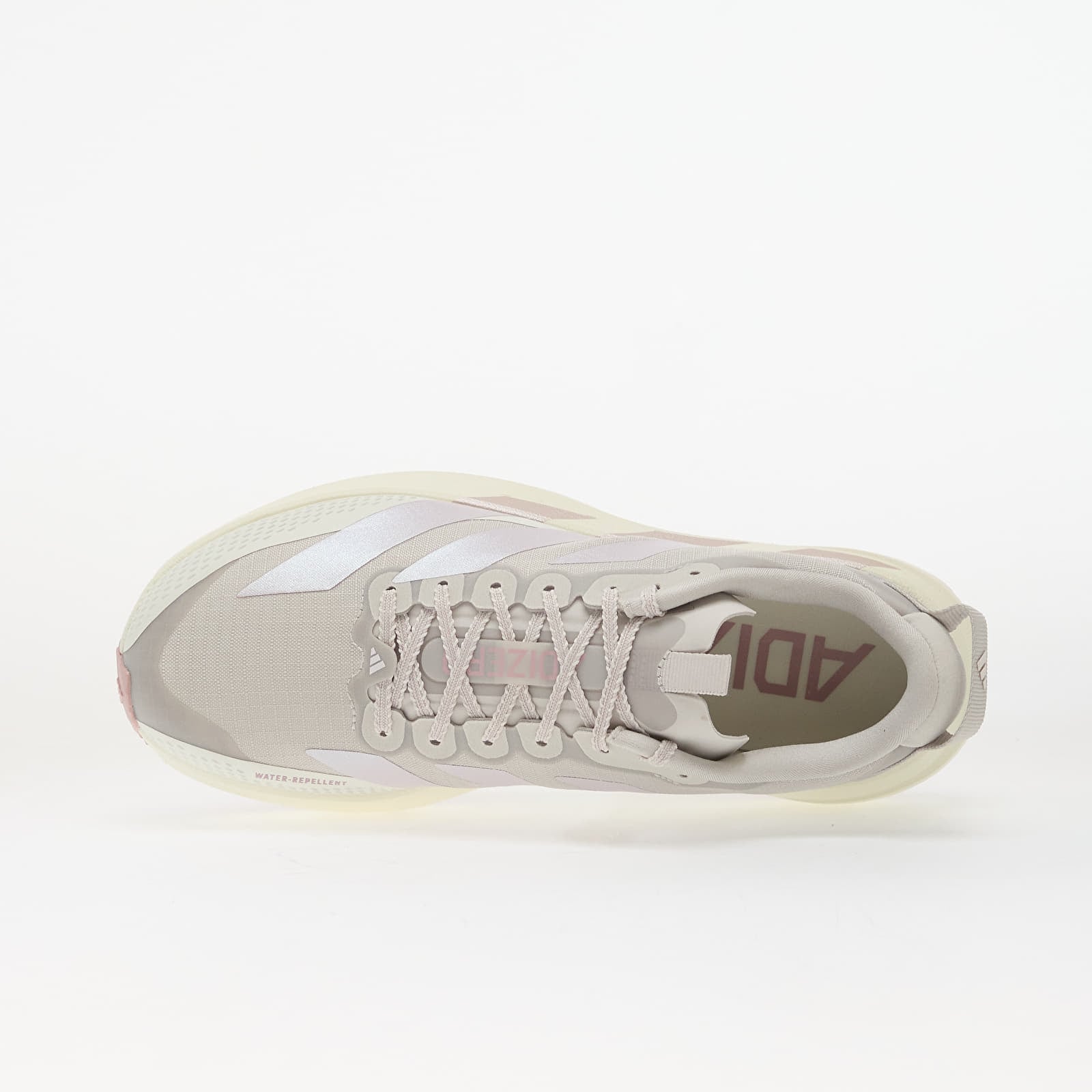 Naisten lenkkarit ja kengät adidas ADIZERO EVO SL Atr LIGHTSTRIKEPRO Running Grey One/ Ice Purple/ White Tint