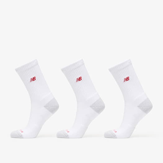 New Balance Active Premium Crew 3-Pack White