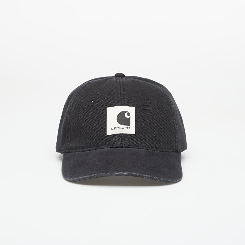 Mütsike Carhartt WIP Canvas Cap Black Stone Washed