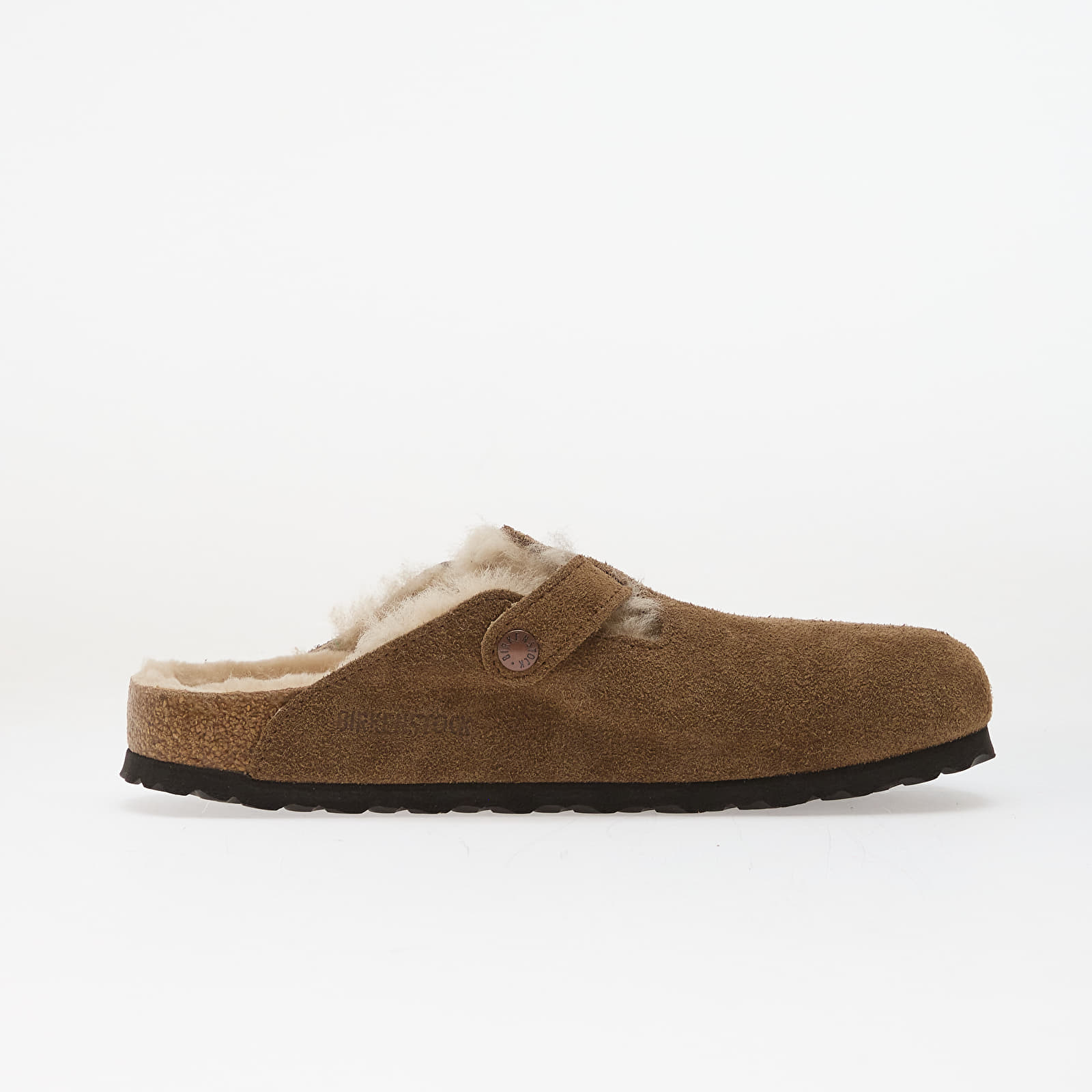 Férfi cipők Birkenstock Boston Shear LEVE Dark Tea