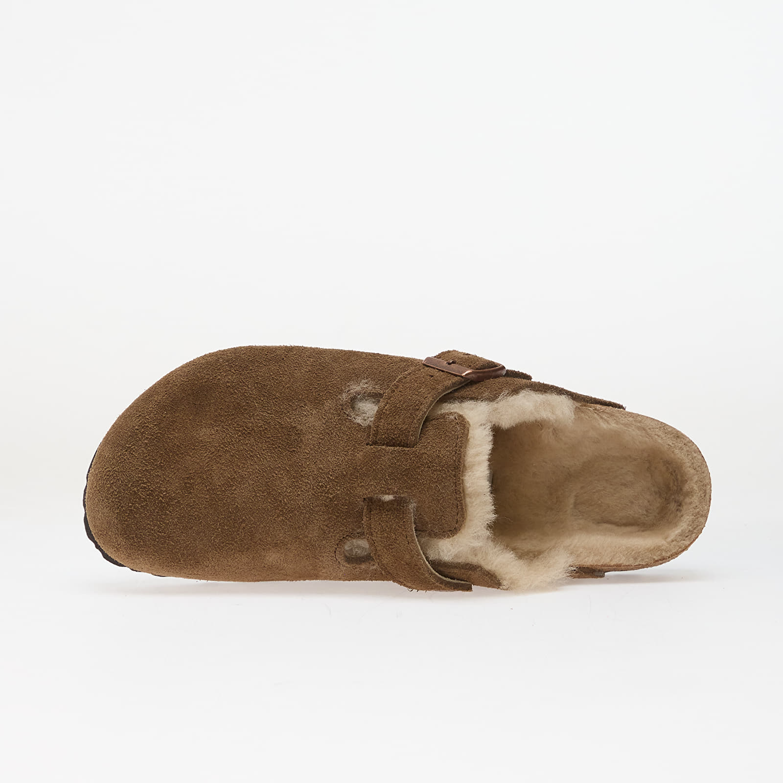 Férfi cipők Birkenstock Boston Shear LEVE Dark Tea