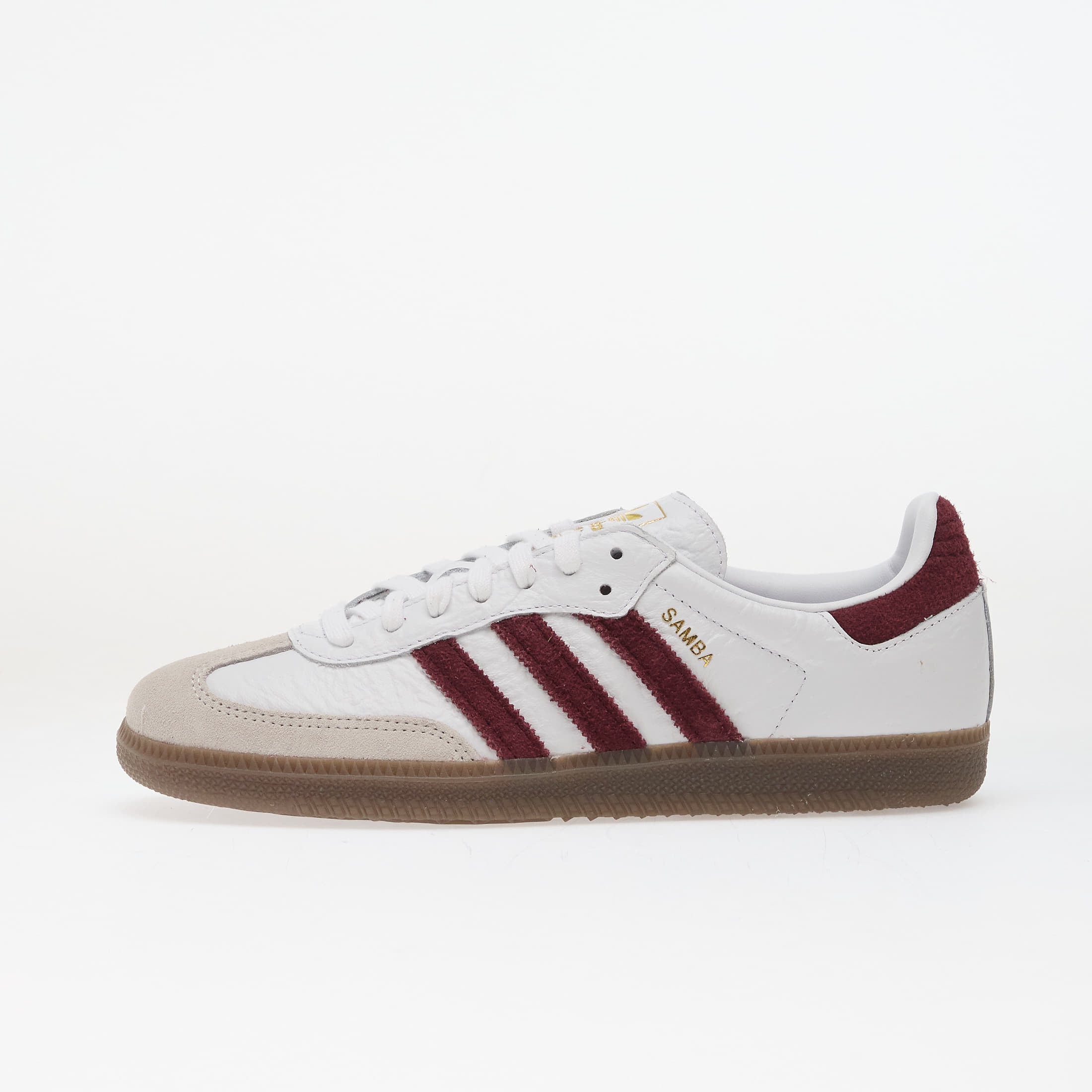 Сникърси adidas Samba OG Ftwr White/ Maroon/ Gum5 EUR 39 1/3