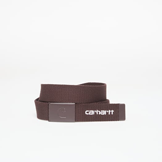 Gürtel Carhartt WIP C-Logo Belt Tonal Palisander/ White