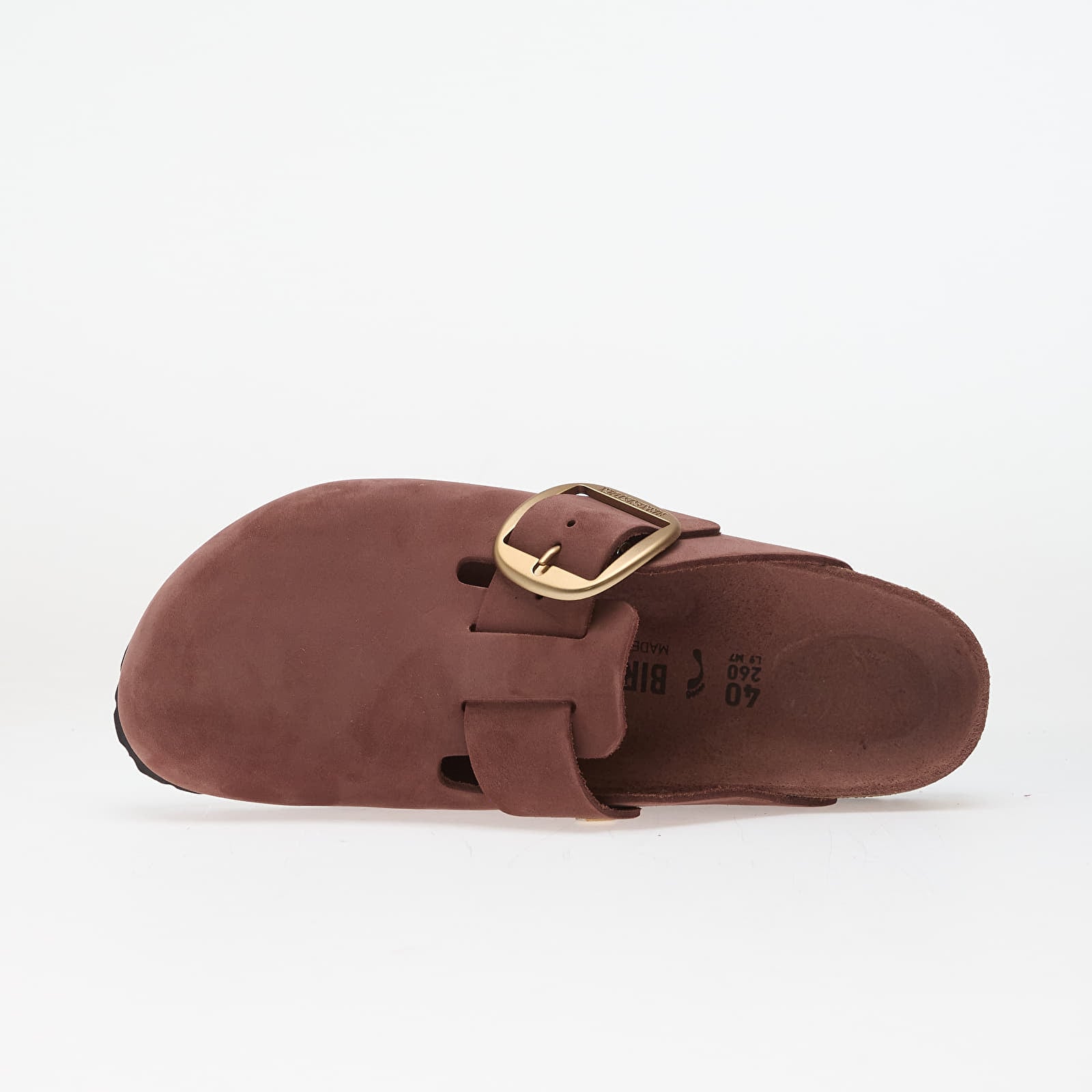 Naiste tossud ja kingad Birkenstock Boston Big Buckle LENB Pepper Tonal FB