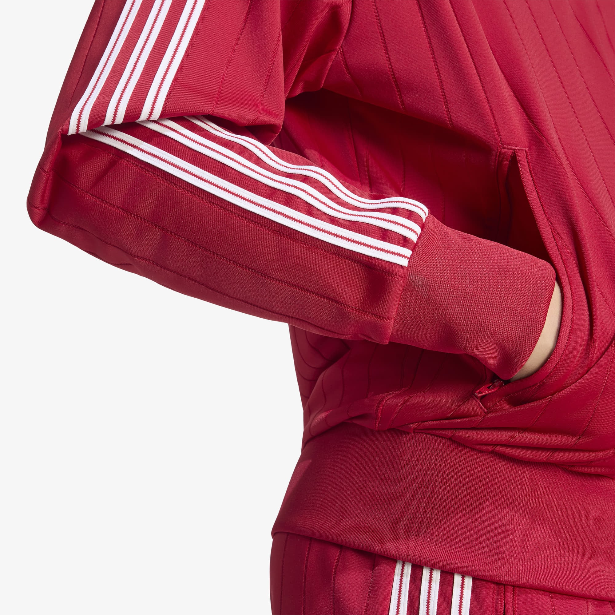 Μπουφάν adidas Firebird Drop Needle Track Top Team Victory Red M