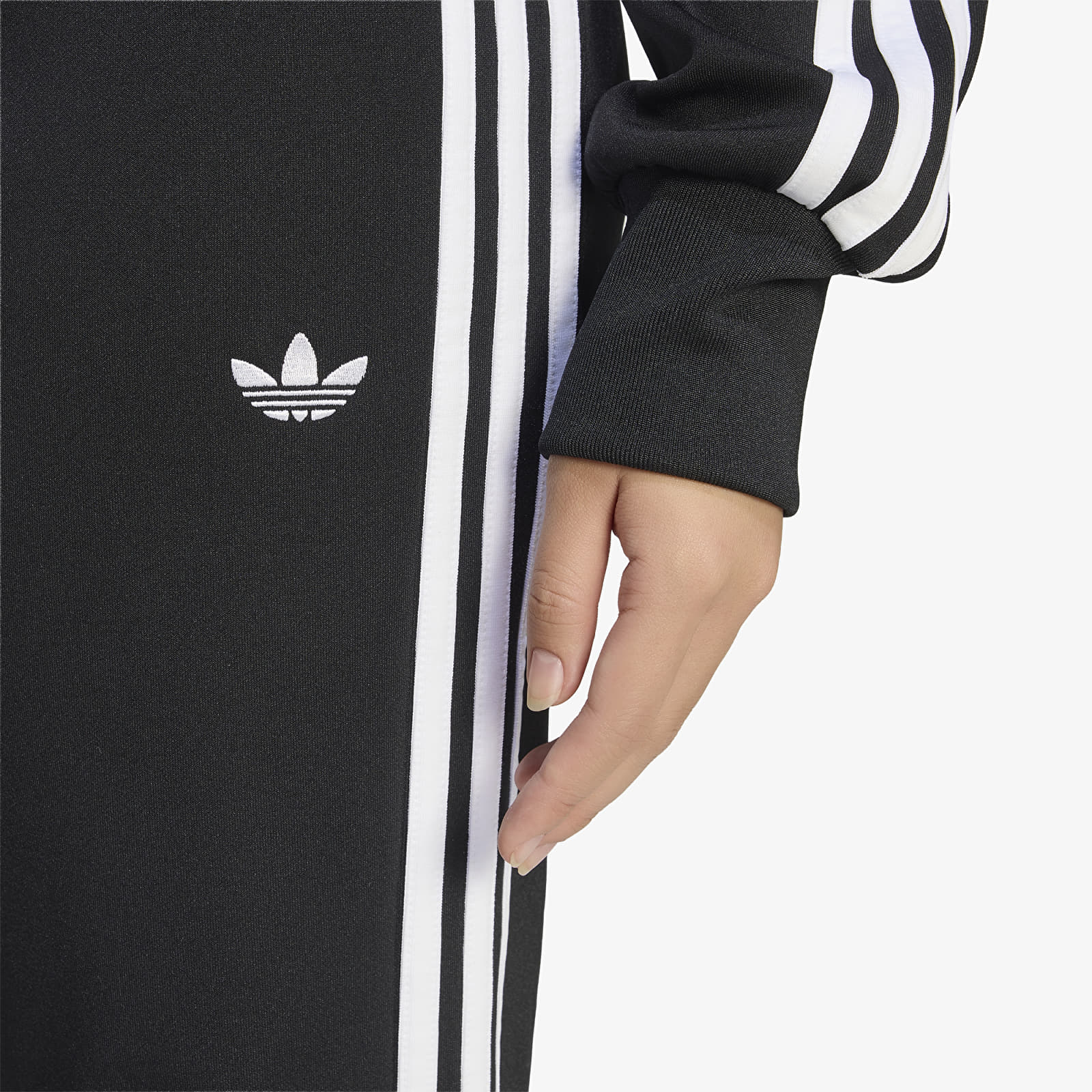 Pantalons de survêtement femme adidas 3s Flared Pants Black/ White