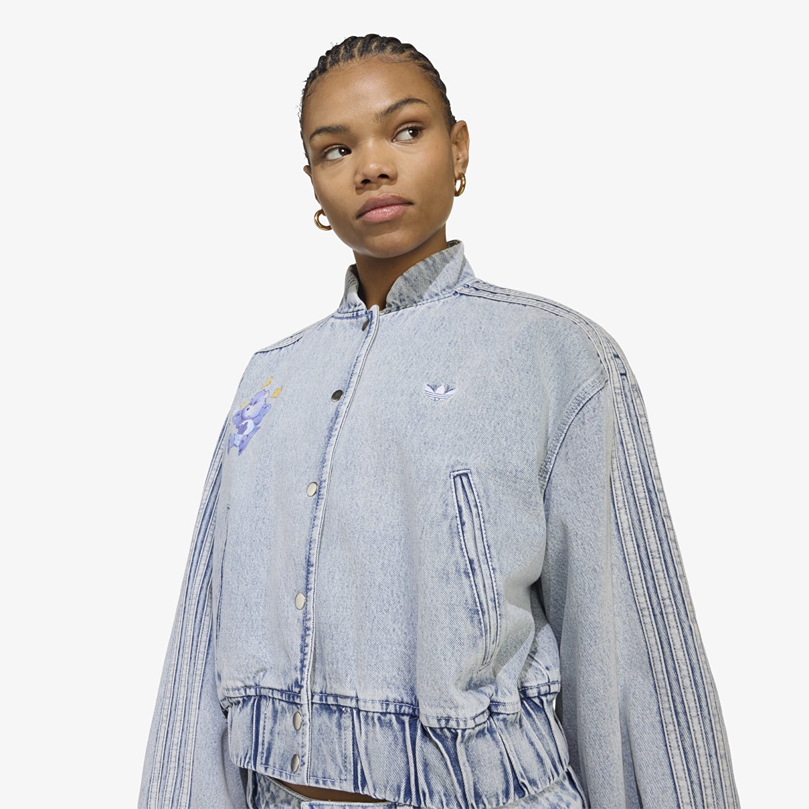 Bomber donna adidas x Care Bears Care Bear Bomber Jacket Clear Sky