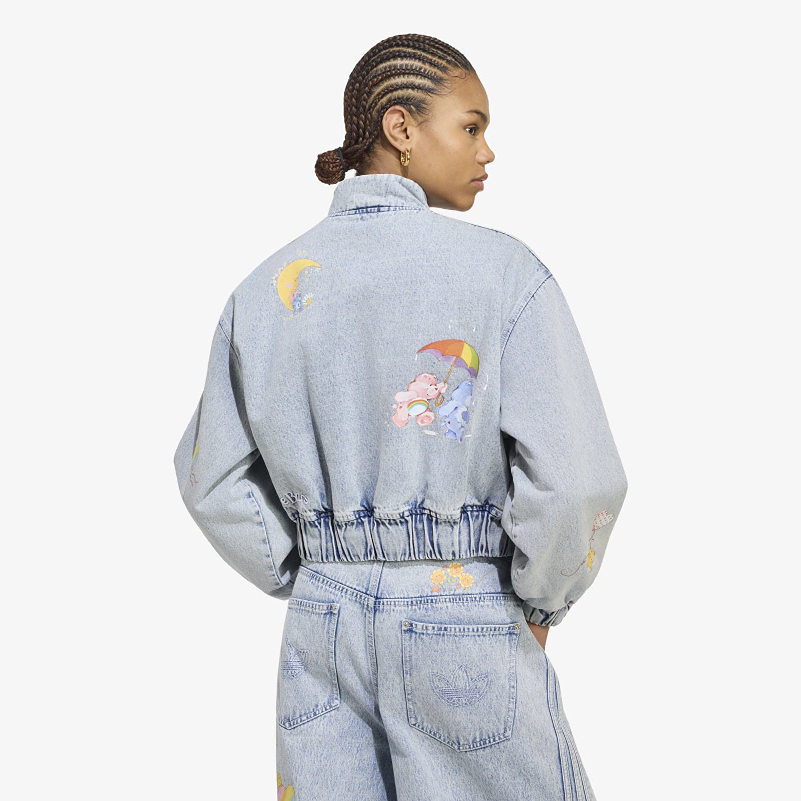 Bomber donna adidas x Care Bears Care Bear Bomber Jacket Clear Sky