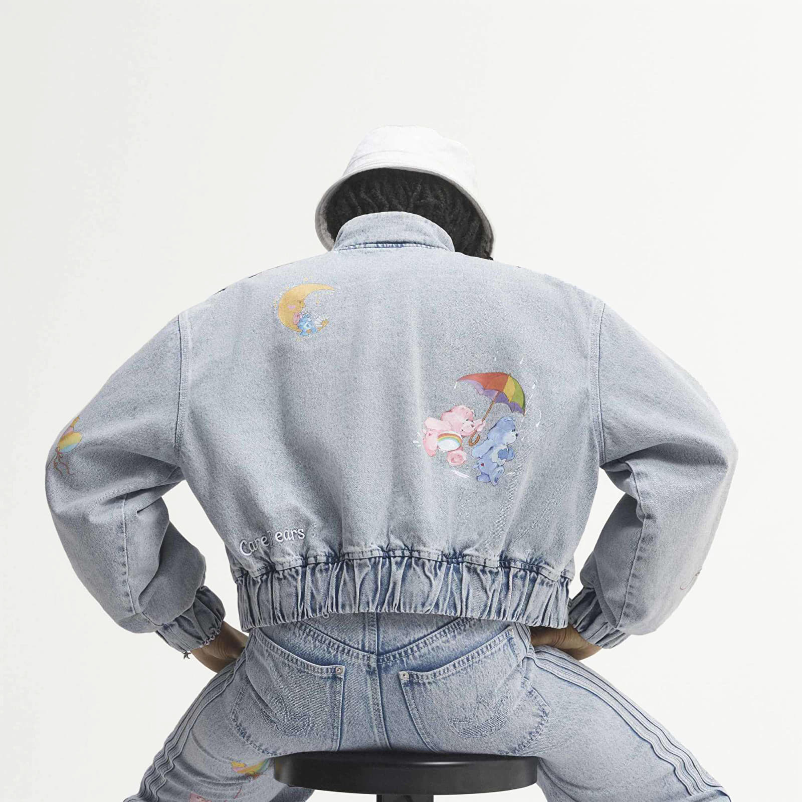 Bomber donna adidas x Care Bears Care Bear Bomber Jacket Clear Sky